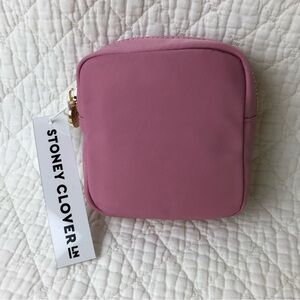 Stoney Clover Lane Nylon Mini Pouch Mauve 22 One SZ SCL-ECMP-001 NWT